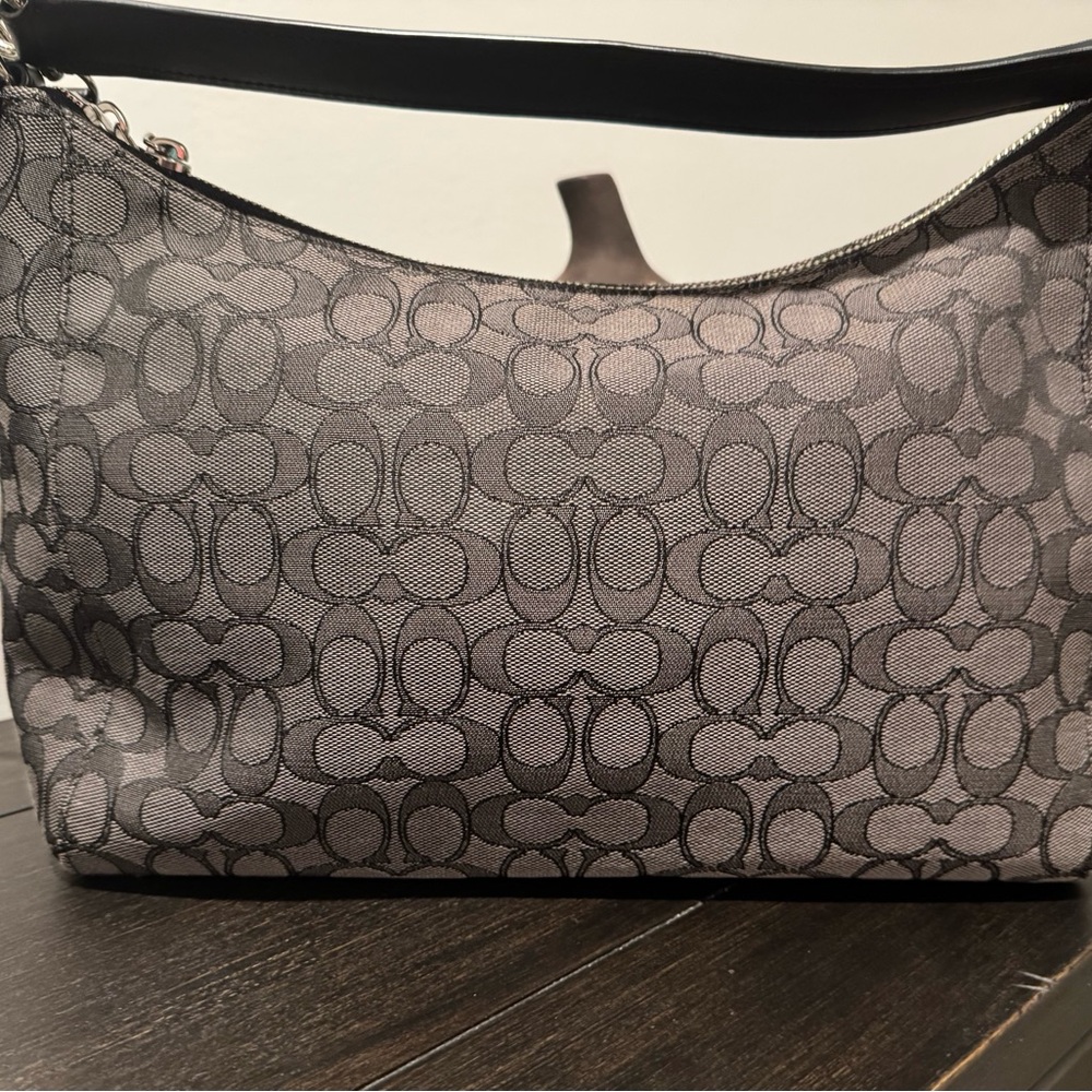 Coach F58284 East/West Celeste Signature C Hobo Style Convertible Handbag in EUC - Picture 3 of 10